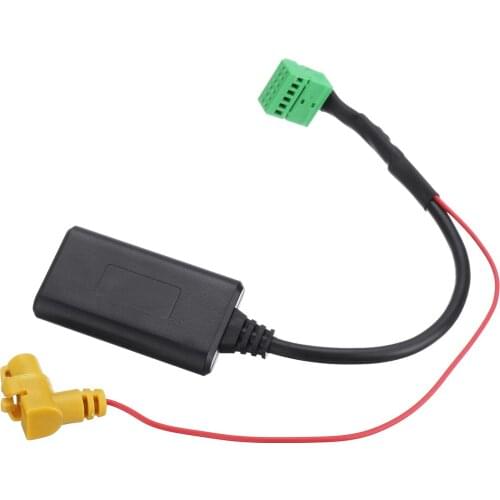 12 Pin For Audi Q5 A4L A6L Q7 A5 S5 Car Wireless MMI AMI 3G bluetooth AUX Cable Adapter Auto AUX-IN Audio Radio Stereo Input