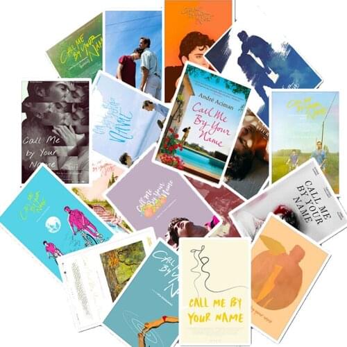 25Pcs Movie By Your Name Calling Me Poster Adhesive Paper Motorcycle E-Bike Luggage Waterproof Paste Skateboard Stickers