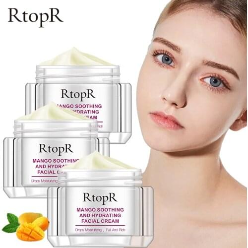 3pcs 30ml RtopR Face Cream Anti-Wrinkle Anti Aging Whitening Mango Bright Moisturizing Liquid Tights Nourishing Shrink Pores