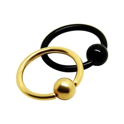 50pcs/lot Wholesale Free Shipping Titanium Captive Rings BCR Eyebrow Tragus Nose Nipple Ring Bar CBR Lips Piercings tragus ring