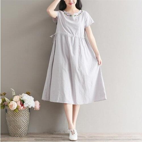 Gowyimmes Linen Summer Dresses