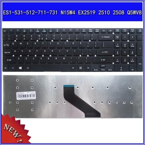 Laptop Keyboard For ACER ES1-531-512-711-731 N15W4 EX2519 2510 2508 Q5WV8 Notebook Replace Keyboard