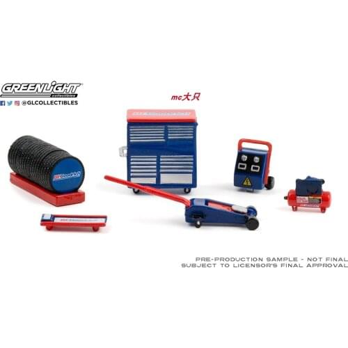 GreenLight 1:64 Shop Tool Accessories Series 4 Alloy model car Metal toys for childen kids diecast gift