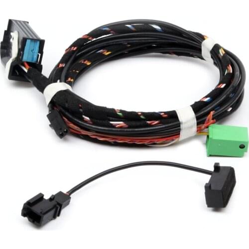 YMM OEM 1K8 035 730 D 9W2 Bluetooth Module Direct Plug Wiring Harnes Microphone For VW Golf Tiguan Passat Polo RNS510 RCD510