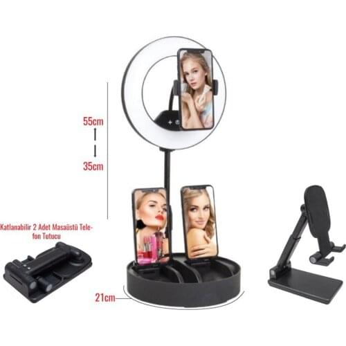 POWERMASTER A7 AKROBATİK ILLUMINATED YOUTUBER TELEFON TUTACAĞI