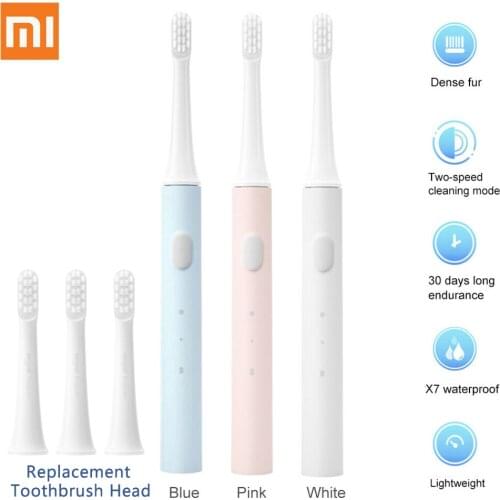 Xiaomi Mijia T100 Sonic Electric Toothbrush Cordless USB Rechargeable Waterproof Ultrasonic Automatic Tooth Brush for Adult