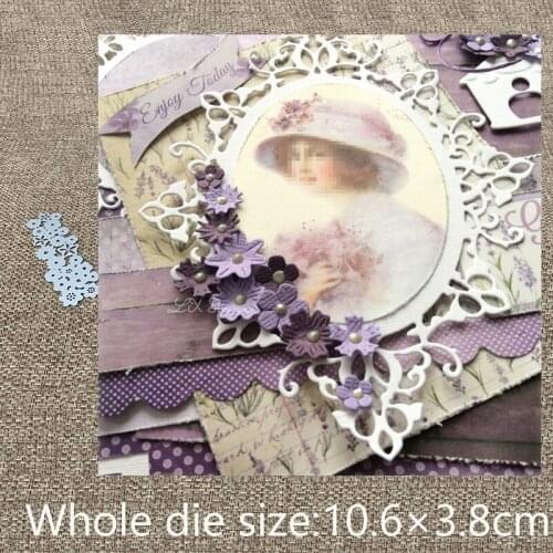 XLDesign Craft Metal Cutting Dies cut dies Flower cluster decoration scrapbook Album Paper Card Craft Embossing die cuts
