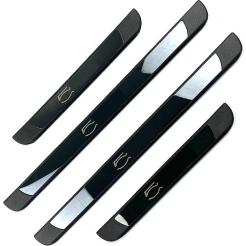 Car Door Sills Guards Sticker For FIAT 500X 2014 2015 2016 2017 2018 4Pcs Stainless Steel Scuff Plate Decoration
