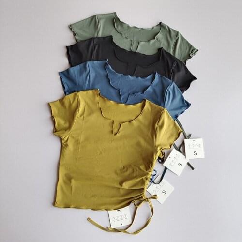 Spring Summer Women Sports Running Short Sleeve Gym Fast-drying Blouse Breathing Yoga Coat Winter T-Shirt Sports Top Cloth