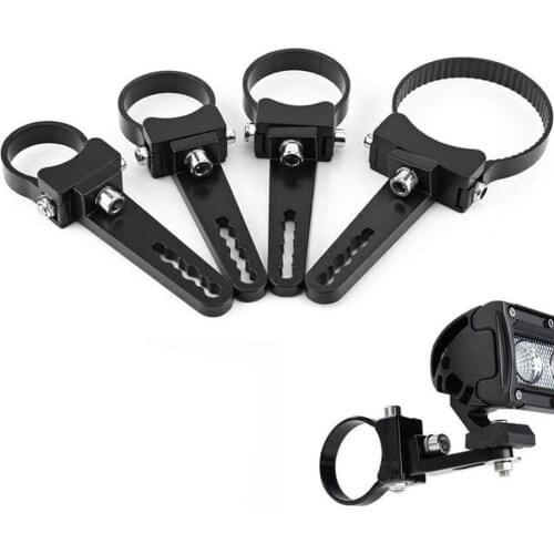 1-3INCH CAR LIGHT MOUNTING BRACKET BULL BAR TUBE ALUMINUM ROLL CAGE OFF ROAD WORK LAMP BAR CLAMP HOLDER