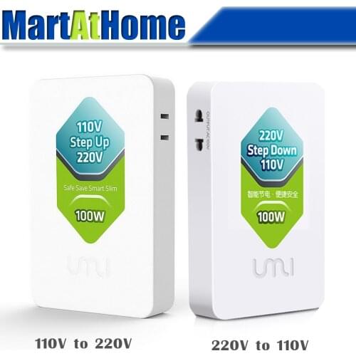 100W Voltage Converter Travel Transformer 220 V to 110 V Step Down /110V to 220 V 100W Step Up