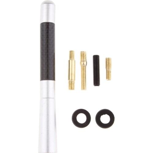 12cm Car Radio Stubby Signal Antenna Aerial Roof AM FM Booster Mast