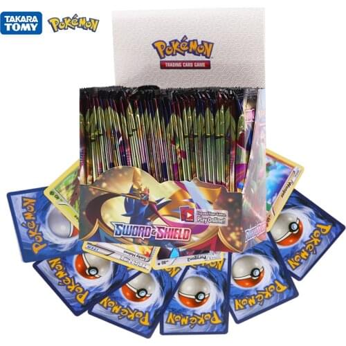 324Pcs/Box Pokemon Cards TCG:Sword&Shield Sun&Moon Evolutions English Trading Card Game Booster Box Collectible Kid Toys Gift