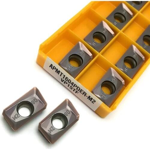 APMT1604 M2 VP15TF carbide inserts Turning tool APMT 1604 Face Mill Lathe Tools Milling cutter CNC tool APMT 1604 cutting tools