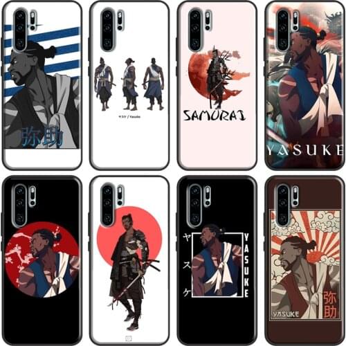 Anime Yasuke Case For Huawei P30 Pro P20 P40 Mate 10 20 Lite Nova 5T P Smart Z 2019 Honor 8X 9X 8A 10i