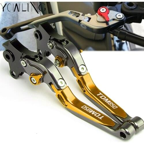 For Yamaha TDM850 TDM 850 1991-2002 1998 1999 2000 2001 Adjustable Folding Extendable Handle Levers Handbrake Brake Clutch Lever