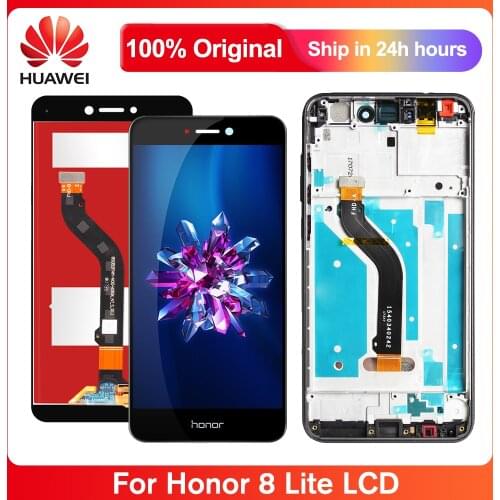 5.2'' Display Screen For Huawei Honor 8 Lite LCD Display Touch Screen With Frame Replacement For Honor 8 Lite PRA-TL10 -TL20