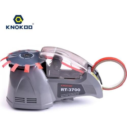 Electric Tape Cutter Machine RT-3700 Automatic Tape Dispenser 5mm-999mm Cutting length 5mm-50mm Cutting width