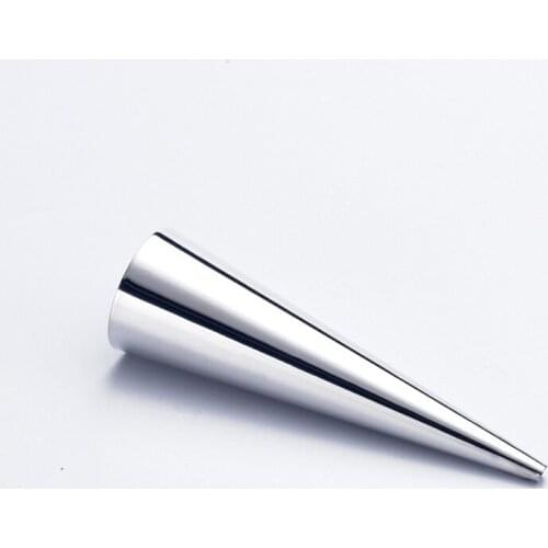 12/24pcs Conical Stainless Steel Large Screw Croissant Tool Baking Pastry Cones Shape SDF-SHIP