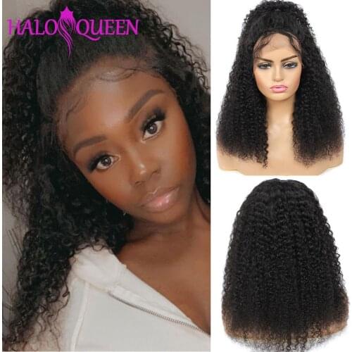 Curly Wig 13x4 Deep Curly Lace Front Wig Curly Human Hair Wig 180% 8-32 Inch Brazilian Closure Wig With Baby Hair Remy