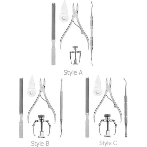 Professional Pedicure Set Nail Nipper Slider Practical Durable Multi-function Labor Saving Sharp Nail File Ingrown Toenail Tool