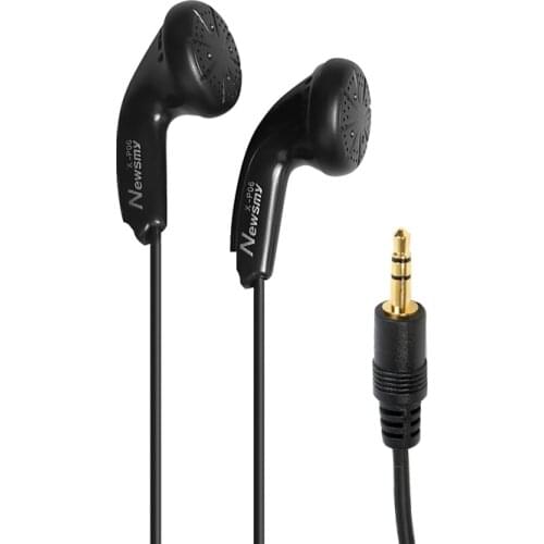 New Wired Earphones Black 3.5mm Jack Gaming Headset Smartphone Music Earphone for A1 A2 A3 Newsmy MP3 MP4 Walkman Cheap