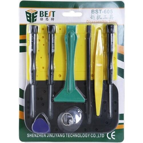 BST-605 Repair Kit For Laptop iPhone 3G 3GS iPad 4G 4S 5G 5S LCD Battery Back Cover Plastic Safe Open Tools