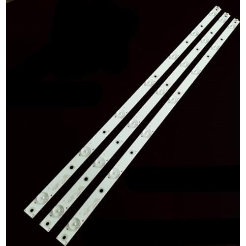 LED backlight strip (3) for 32PFS 6402/12 E465853 LB32080 V0_01 32PHT4201 32PFT4131 32PHH4101 32LJ500 32LH500D 32PFS6401
