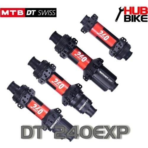 HUB BIKE DT Swiss 240 EXP Mountain Bike Straight Pull Hubs 28H Center Lock Disc100 142 110 148 MTB Hub BOOST HG/XD/MS 12S