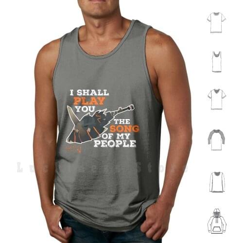 I Shall Play You The Song Of My People - Monster Hunter tank tops vest 100% Cotton Monster Hunter