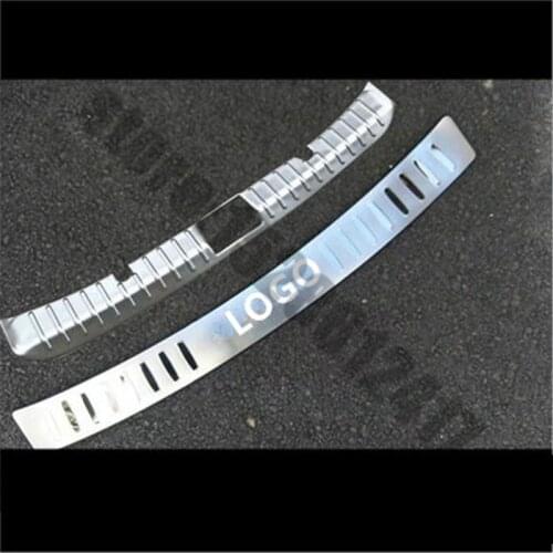 For Subaru XV 2012-2017 Stainless Steel car Rear Bumper Protector Sill Trunk Tread Plate Trim Car styling