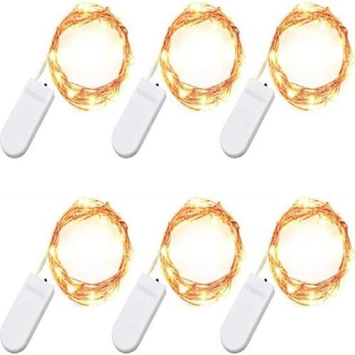 1m Led Light Night for Wedding Romantic Christmas Battery Powered Waterproof Holiday Decor Garland Party Decorative ornament