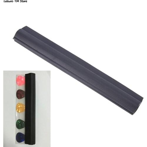 1Pc Rubber Electronic Guitar Pick Holder Music Microphone Stand Picks