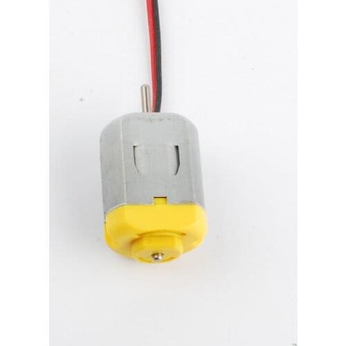 20PCS Mini DC Motor Micro Motr Type 130 - 3v-4.5V with leads Strong magnetic