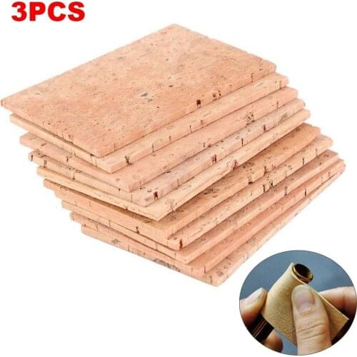 3pcs/pack Saxophone Corks Soprano/ Tenor/ Alto Neck Cork Saxophone Parts Musical Instrument Accessories