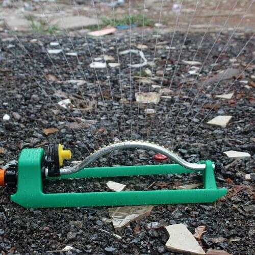 18 Hole Degree Automatic Garden Sprinklers Watering Grass Lawn Rotary Nozzle Rotating Water Sprinkler System Garden Supplies