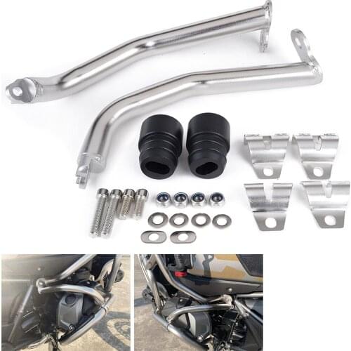 JAER Bumper Engine Guard Crash Bars for BMW R1250GS Adventure R 1250 GS ADV 2019 2020 2021 Chrome Metal Frame Protector