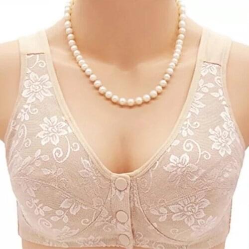 Womens Push Up Bra Front Buckle Wireless Ladies Comfortable Underwear Women Lingerie Intimates Solid Seamless Bras For Women