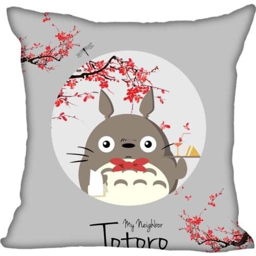 Totoro Pillowcase Wedding Decorative Pillow Cover Custom Gift For (one Sides) Printed Pillow Cases