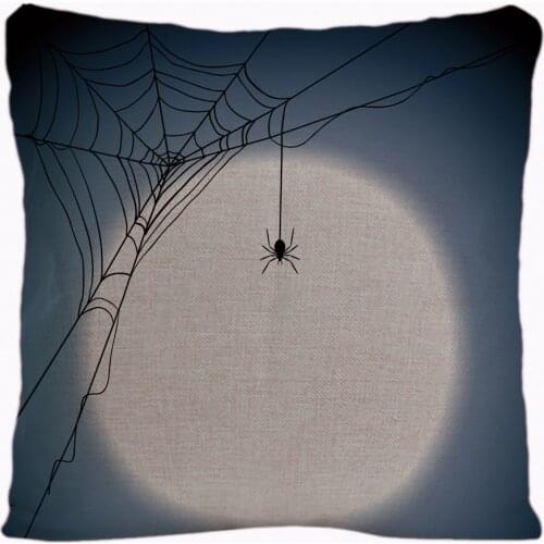 Happy Halloween Days Throw Pillow Case With Full Moon Design Decorative Cushion Cover Pillowcase Home Decor By Lvsure