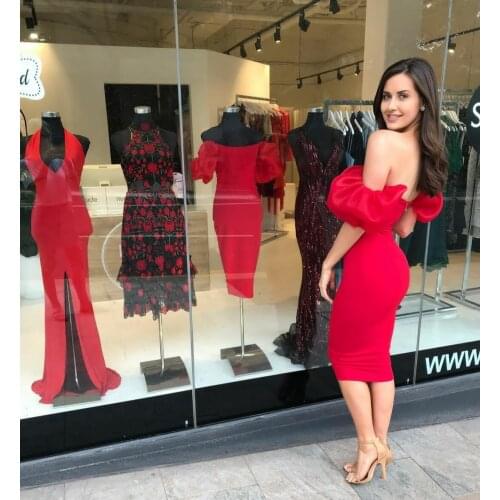 Женские вечерние платья ниже колена Dimyaoyue China At AliExpress