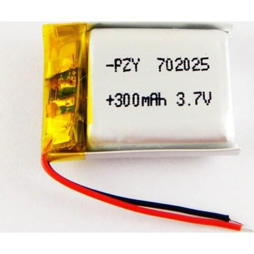 702025 Brown polymer lithium battery point reading pen lighter 3.7V of built-in rechargeable batteries 300mAh Rechargeable Li-io