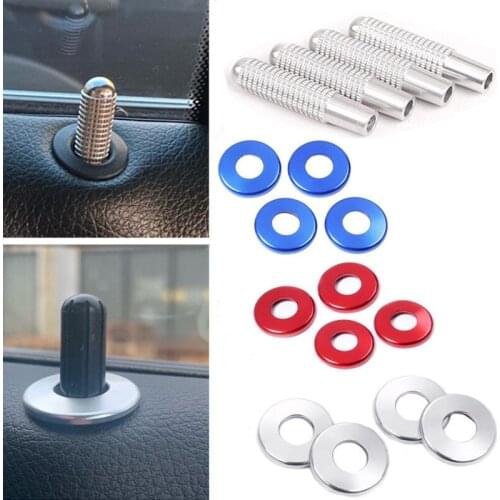 Car Styling Modified Door Bolt Lock Pin Cover Fit For Mercedes Benz C W205 C63 GLC X253 Coupe C292 Amg E W213 Class Accessories