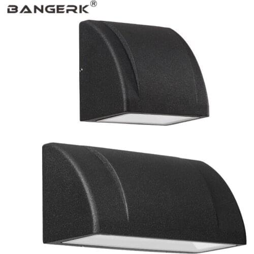 Nordic Outdoor LED Wall Light Lamps Waterproof Antirust Modern Wall Sconce Lights Garden Aisle Home Decor Aluminium Lighting