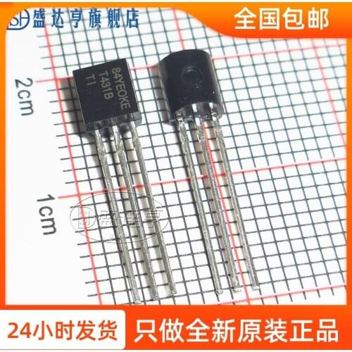 10Pcs/Lot TL431BCLP MARKING:T431B TO92-3 Voltage References NEW Original In Stock