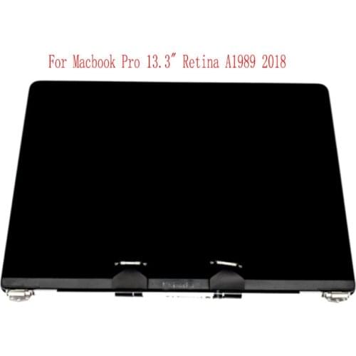 2019 2018 New Space Grey EMC 3358 For Macbook Pro Retina 13" A1989 Full LCD Display Screen Complete Assembly MV972xx/A
