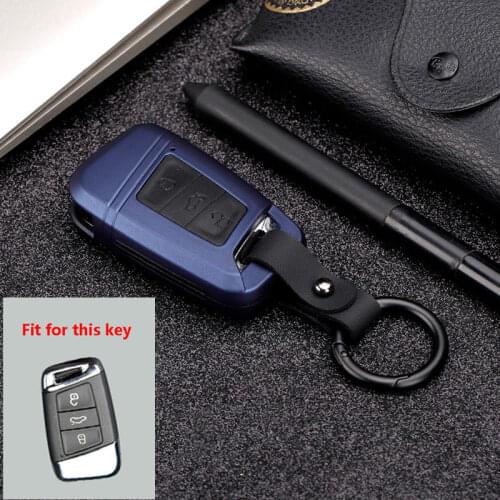2020 New Silicon Carbon fiber ABS Matte Car Smart Remote Key Cover Case For VW Volkswagen Golf Skoda Superb Magotan Passat B8 A7