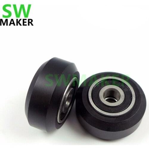 20pcs Openbuilds Strong Solid Derlin V Wheel Assy for V-Slot rail,OX CNC,V Slot,solid wheel