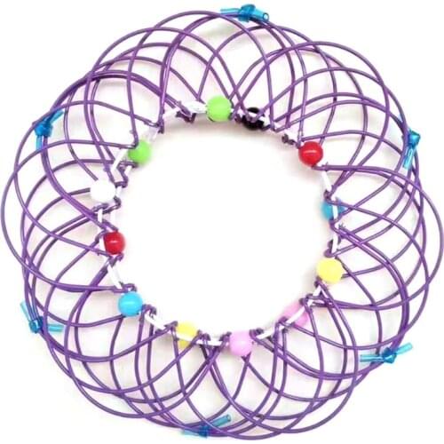 T5EC Mandala Decompression Anti-Stress Adult Children Toy, Creative Flower Finger Toys 36 Transforming Shapes for Adults Kids