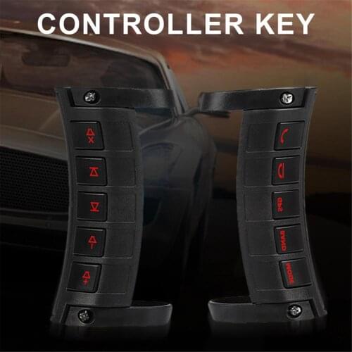 10 Keys Car Steering Wheel Control Button Night Vision For Car Radio DVD GPS Multimedia Navigation Auto Interior Accessories